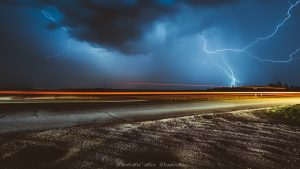 When the lightning dance