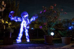 magical man Light Art